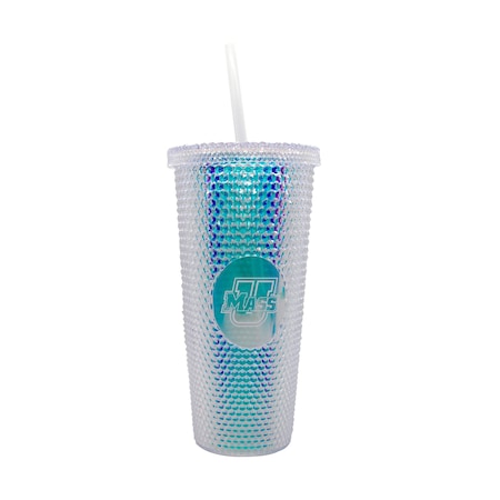 Logo Brands Massachusetts 24oz Iridescent Studded Tumbler 390-P24IST
